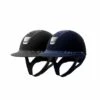 Helmet Samshield Miss Shield Shadowmatt Crystal Leaf Chrome Silver -Equestrian Equipment Store S107 Miss Shield Shadowmatt Crystal Leaf Chrome Overzicht