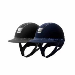 Helmet Samshield Miss Shield Shadowmatt Crystal Leaf Chrome Silver