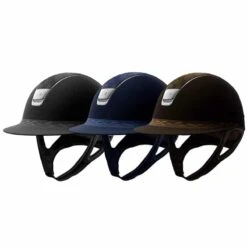 Helmet Samshield Miss Shield Shadowmatt Flower Embroidery Chrome Silver