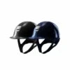 Helmet Samshield Glossy Flower Embroidery Chrome Silver 1 Helmet Samshield Glossy Flower Embroidery Chrome Silver -Equestrian Equipment Store S116 Standard Glossy Flower Embroidery Chrome Overzicht
