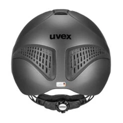 Helmet Uvex Exxential II 33 Helmet Uvex Exxential II -Equestrian Equipment Store Uvex Exxential2 Antracite Back