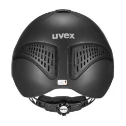 Helmet Uvex Exxential II 23 Helmet Uvex Exxential II -Equestrian Equipment Store Uvex Exxential2 Black Back