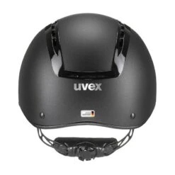 Helmet Uvex Suxxeed Active 15 Helmet Uvex Suxxeed Active -Equestrian Equipment Store Uvex Suxxeed Active Black Back