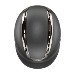 Helmet Uvex Suxxeed Chrome -Equestrian Equipment Store Uvex Suxxeed Chrome Black Mat Metal Top