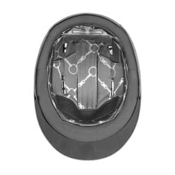 Helmet Uvex Suxxeed Chrome -Equestrian Equipment Store Uvex Suxxeed Chrome Black Mat Silver Bottom