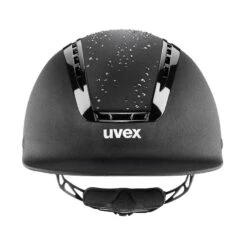 Helmet Uvex Suxxeed Diamond 21 Helmet Uvex Suxxeed Diamond -Equestrian Equipment Store Uvex Suxxeed Diamond Black Front