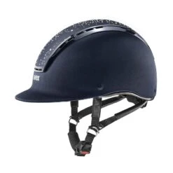 Helmet Uvex Suxxeed Diamond 25 Helmet Uvex Suxxeed Diamond -Equestrian Equipment Store Uvex Suxxeed Diamond BlueRose Side