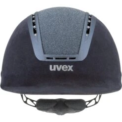 Helmet Uvex Suxxeed Glamour 14 Helmet Uvex Suxxeed Glamour -Equestrian Equipment Store Uvex Suxxeed Glamour Blue Front scaled 1